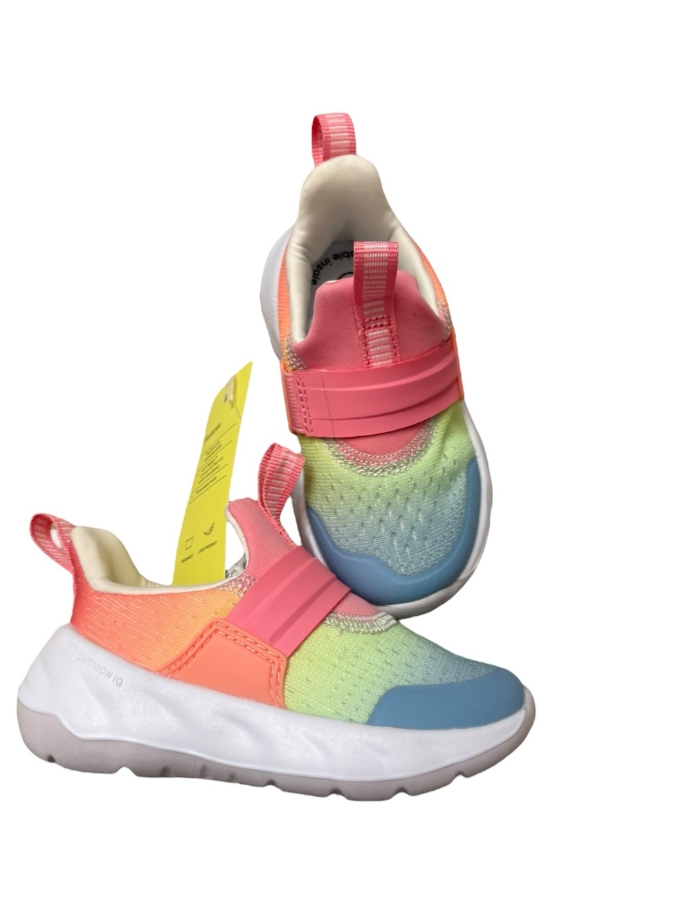 All in Motion Pink Slip On Comfort Sneakers Shoes Toddler Size 6